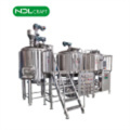 1000l 3 vessel brewery automatic beer machine
